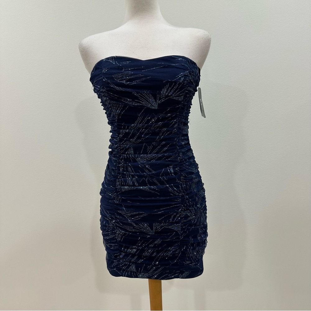 Navy Cocktail Dress